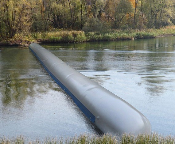 Водоналивные дамбы в Абинске